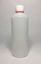 Empty 500ml Natural HDPE Plastic Bottle And Tamper Evident Cap *ANY AMOUNT*