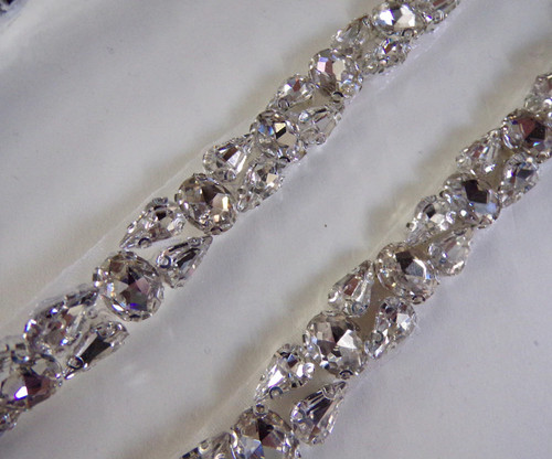 Diamante stones trim iron - stones,