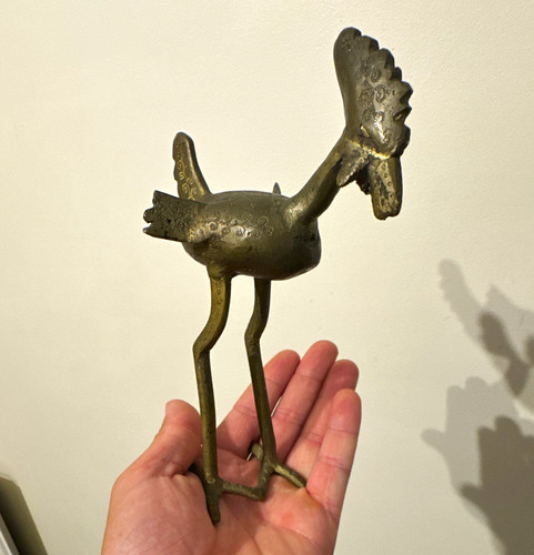 Brass african lobi bird - brass,