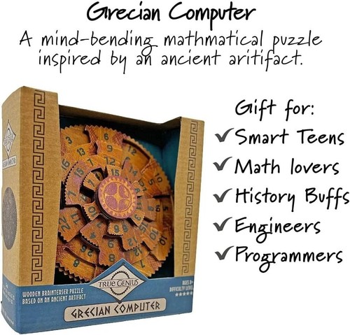 Brain teaser puzzle grecian - brain,