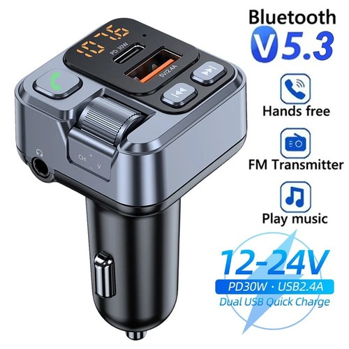 Bluetooth transmitter car - fm,