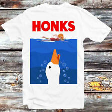 Honk Honk Jaws Honks Funny Goose Duck DnD T Shirt B544