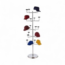 Chrome 5-Tier Hat Display