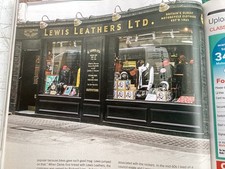 LARGE LEWIS LEATHERS JACKET