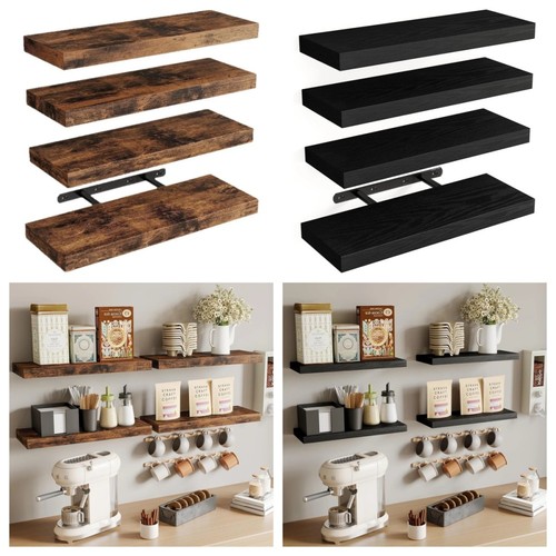 Set floating wall shelves - set, of