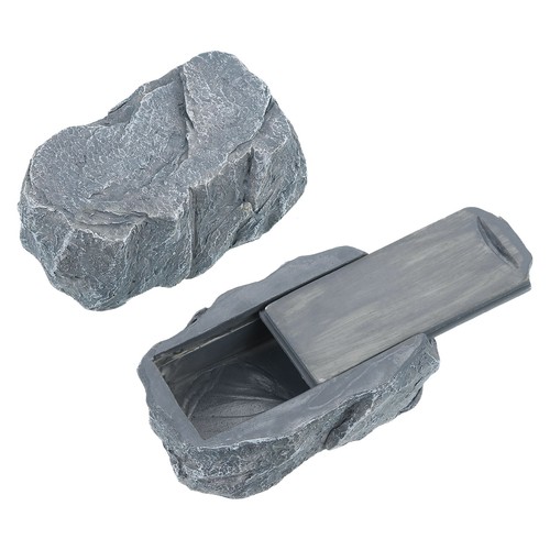 Fake rock hidden key - fake,