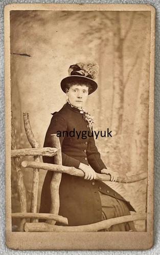 Cdv lady fancy - lady, in