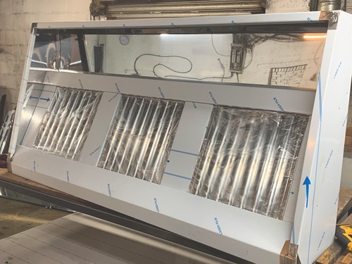 Commercial kitchen hood canopy - commercial,