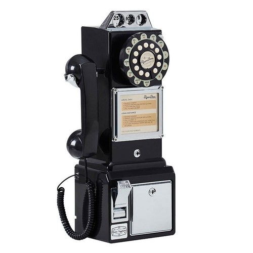 American 1950 retro payphone - 1950's,
