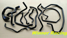 Silicone Radiator Heater Hose fit Ford Focus ST170 2.0L 2002-2004 11PCS BLACK
