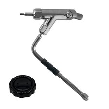 E61 Replica Complete Steam Arm Valve With Knob Faema / ECM - Made In Italy