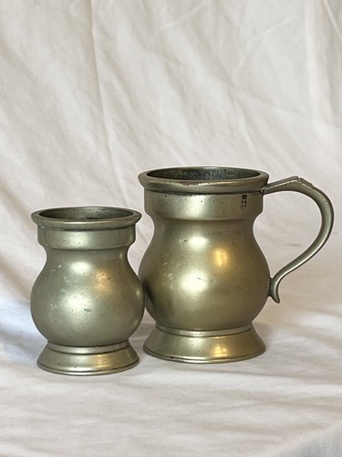 Vintage brass measure - brass,