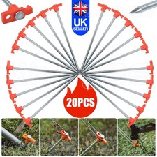 20 Pcs Heavy Duty Hard Ground