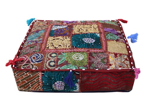 Indian square patchwork - 22",