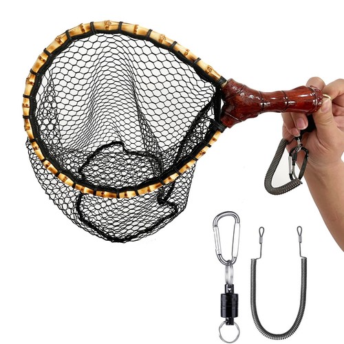 Wooden handle fly - handle, fishing
