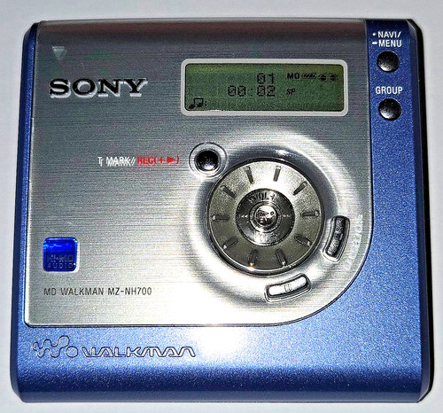 Sony nh700 net - sony, hi-md