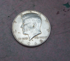USA  1968-D Kennedy Silver
