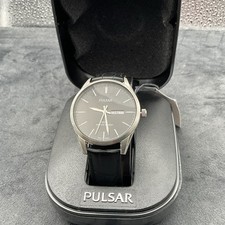 Pulsar Black Day/Date Display