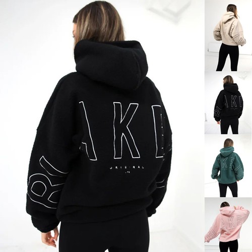 Women fluffy warm hoodies - fluffy,