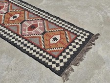 Navajo kilim Vintage Kilim Rug kilim Runner Wool Jute Rug turkish kilim rug