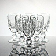 Set of six Waterford Crystal