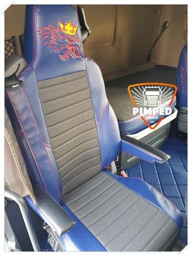 Truck seat covers blue griffin - seat,