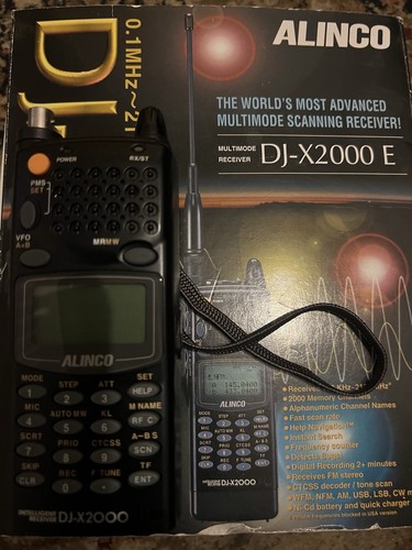 Alinco x2000e - alinco, dj-x2000e