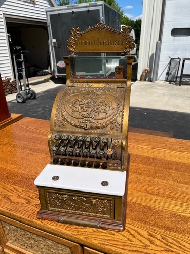 Antique 1900s brass national - 1900s,