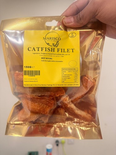 Dried catfish fillet - fillet, 150g