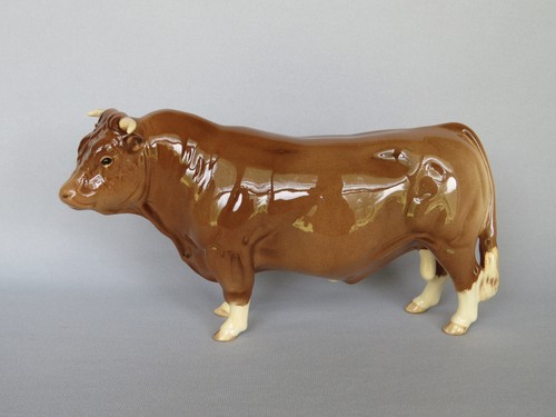 Rare beswick limousin bull - beswick,