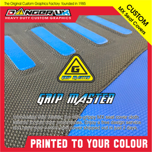 Quad seat cover ribbed - ribbed, gripper