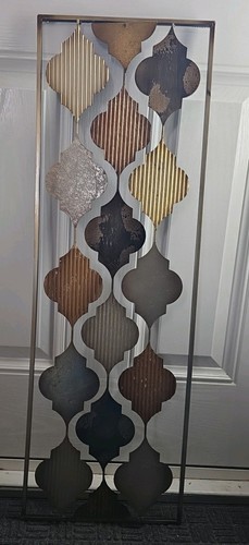 Metal hanging wall art - metal,