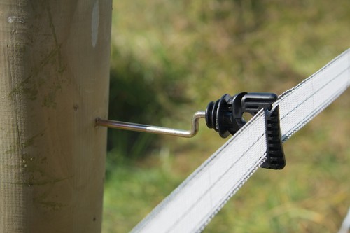 Electric fence off - electric, off-set