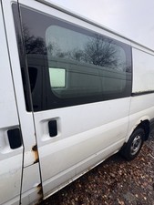 FORD TRANSIT MK7 PASSENGER SIDE LOADING DOOR WITH GLASS WINDOW