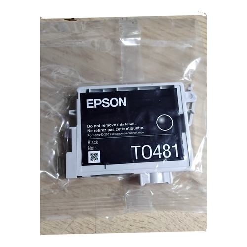 Genuine epson t0481 black ink - epson,