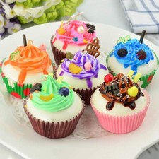 Realistic Artificial Fake Cake Cupcake Model Cup Display Photography Props... 