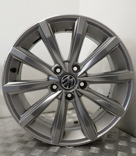 VOLKSWAGEN PASSAT 17'' SILVER ALLOY WHEEL 3G0601025D (Y-478)