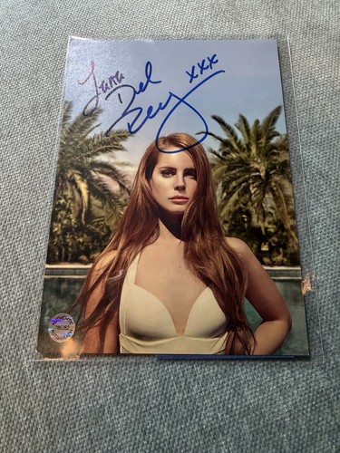 Lana del rey signed - signed, 7x5