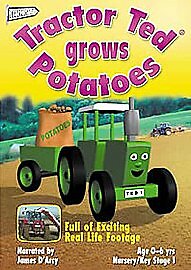 Tractor ted grows potatoes - grows,