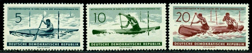 Germany ddr 1961 kayak canoe - ddr,