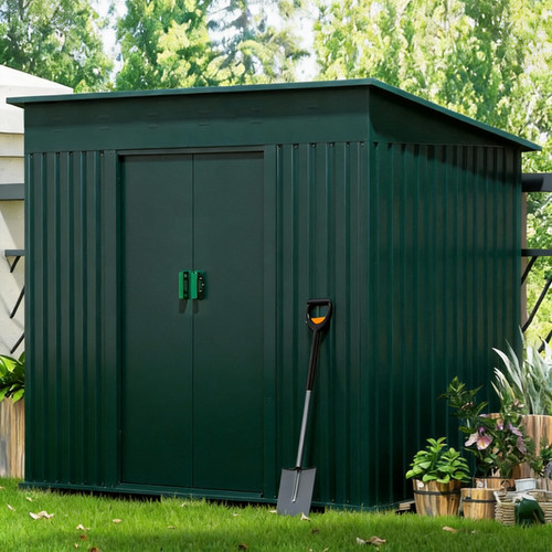 Metal garden shed - shed, x