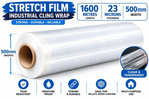 Machine pallet wrap clear 500 - machine,