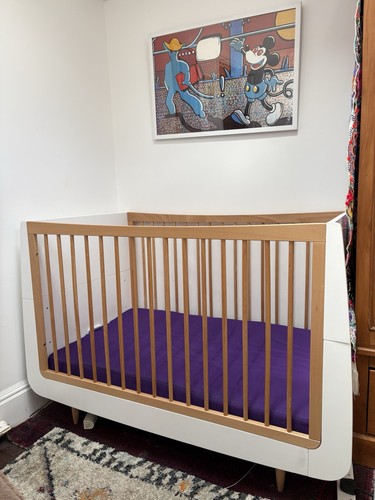 Snuz cot bed with - snuz, and