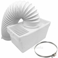 1M Wall Mountable Condenser Box with Hose & Clip for BOSCH Tumble Dryer