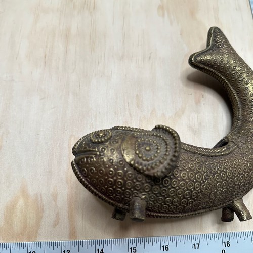 Vintage brass fish - fish, figural