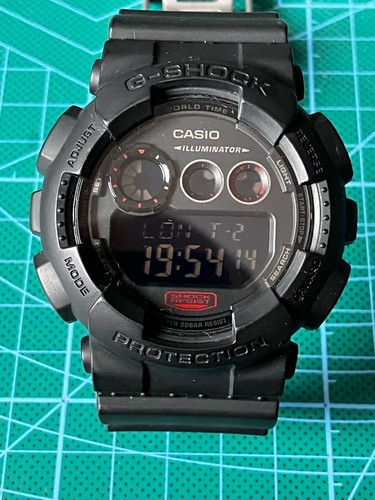 Casio shock 120mb black - casio, g-shock