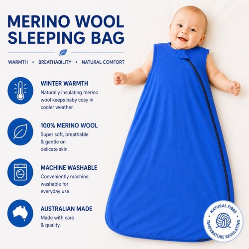 New baby sleeping bag 100 - bag, 100%