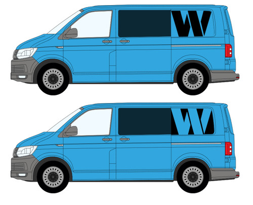 Rear decal panel - rear, graphics