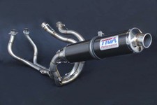 Honda VFR400 NC30 & RVF400 NC35 full race exhaust system with carbon can