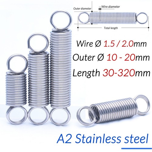 Expansion spring 2mm - expansion, 1.5/2mm